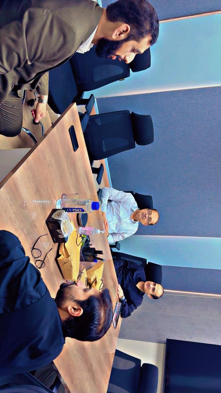 Client training session and certificate ceremony photo
